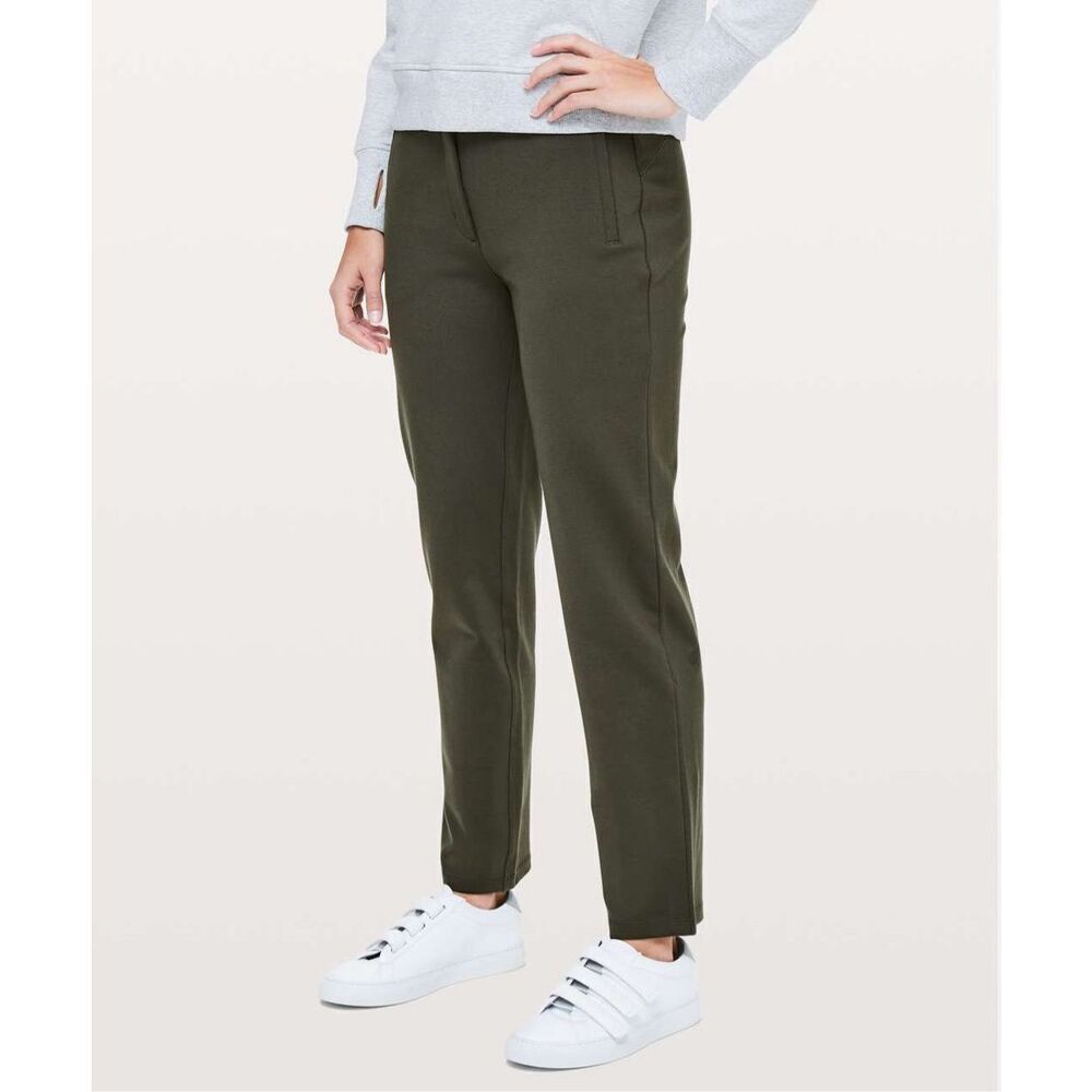 Womens Lululemon On The Move Pant Ponte